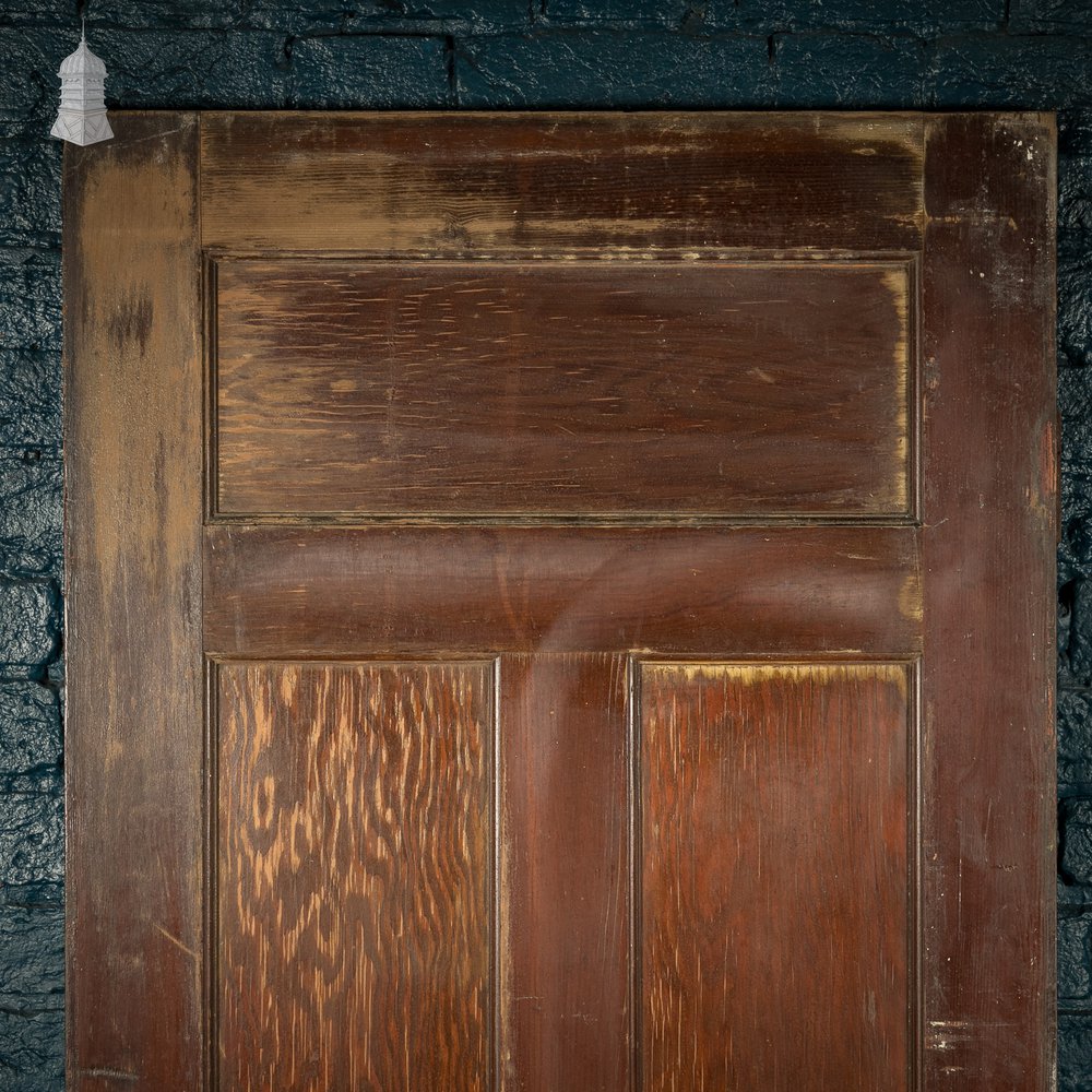 Panelled Pine Door, 5 Moulded Panels