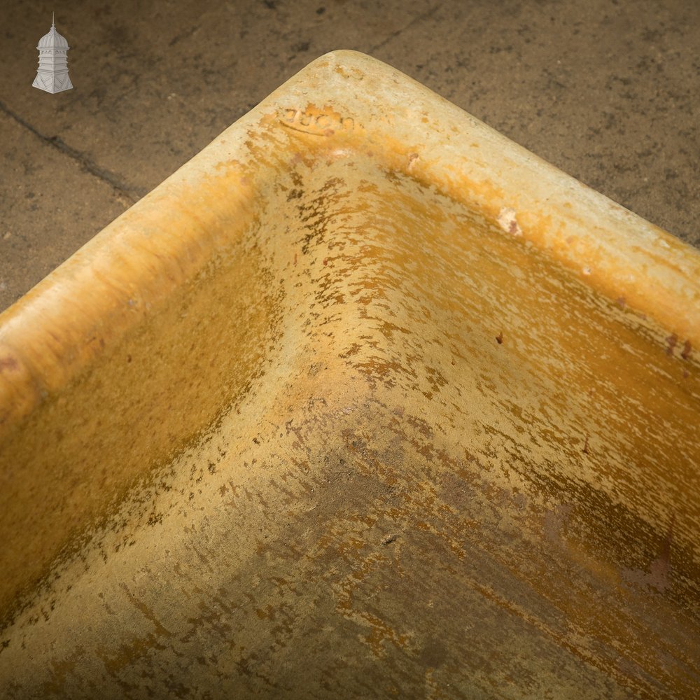 Trough Sink Planter, Worn Salt Glaze, Stamped ‘Hurlford by Kilmarnock’