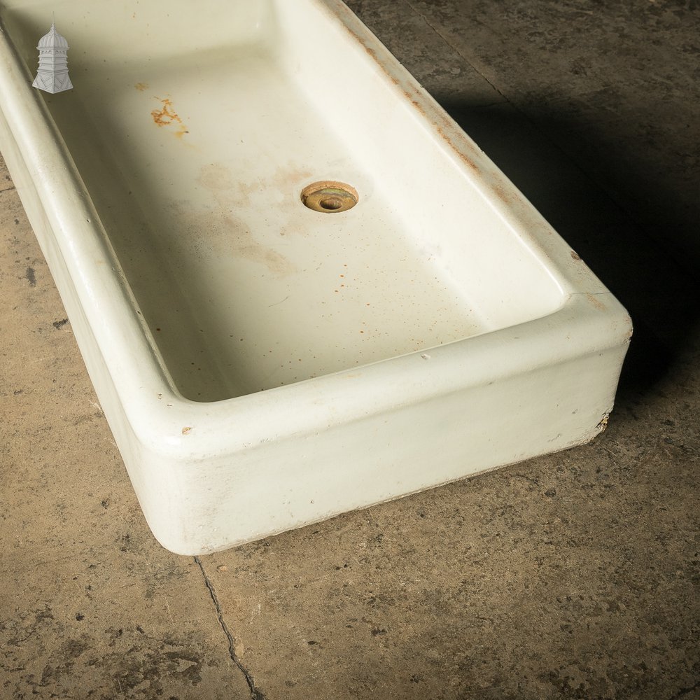 4ft Trough Sink, Double Return Shallow Belfast Butler Sink