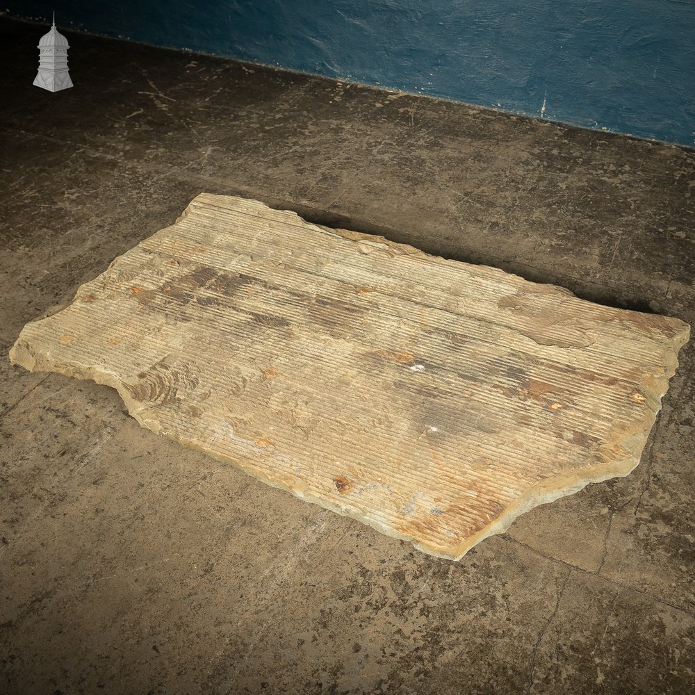 Large Riven Flagstone with Machined Face