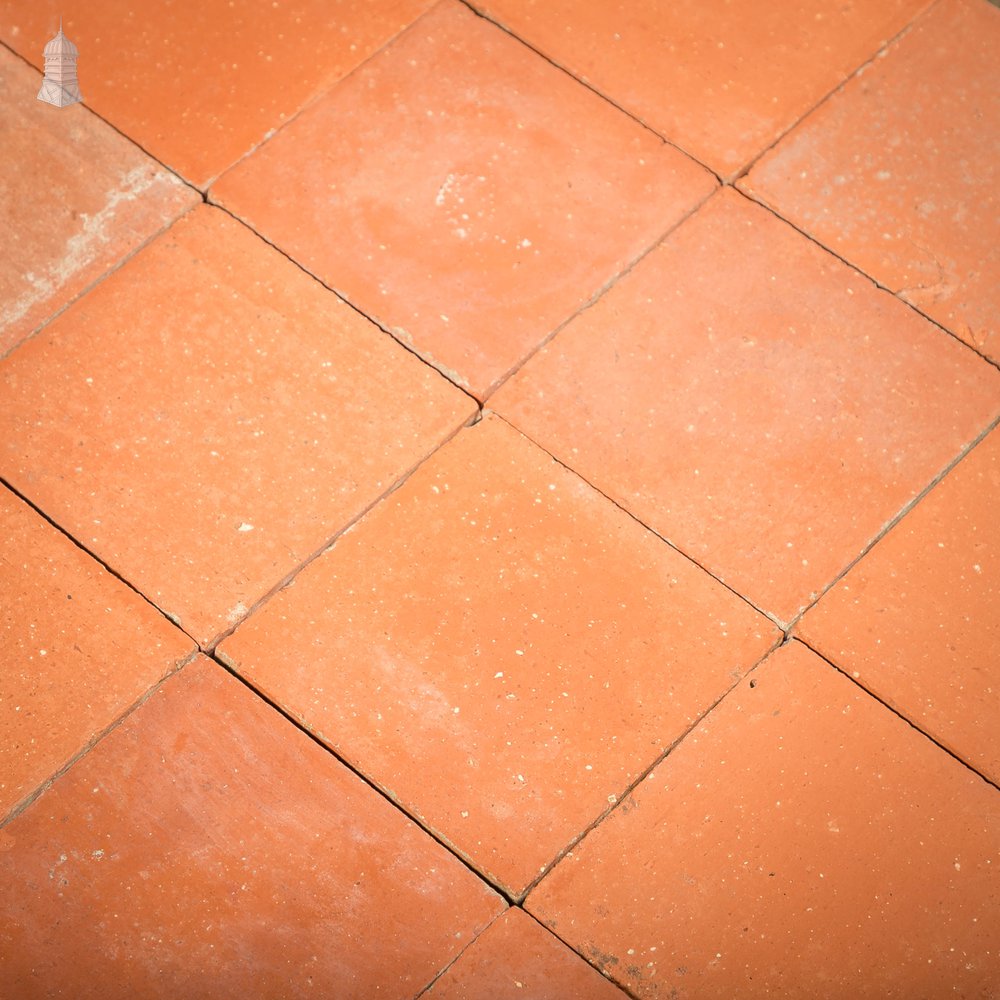 Red Quarry Tiles, 6" x 6" Batch of 230 - 5.5 Square Metres