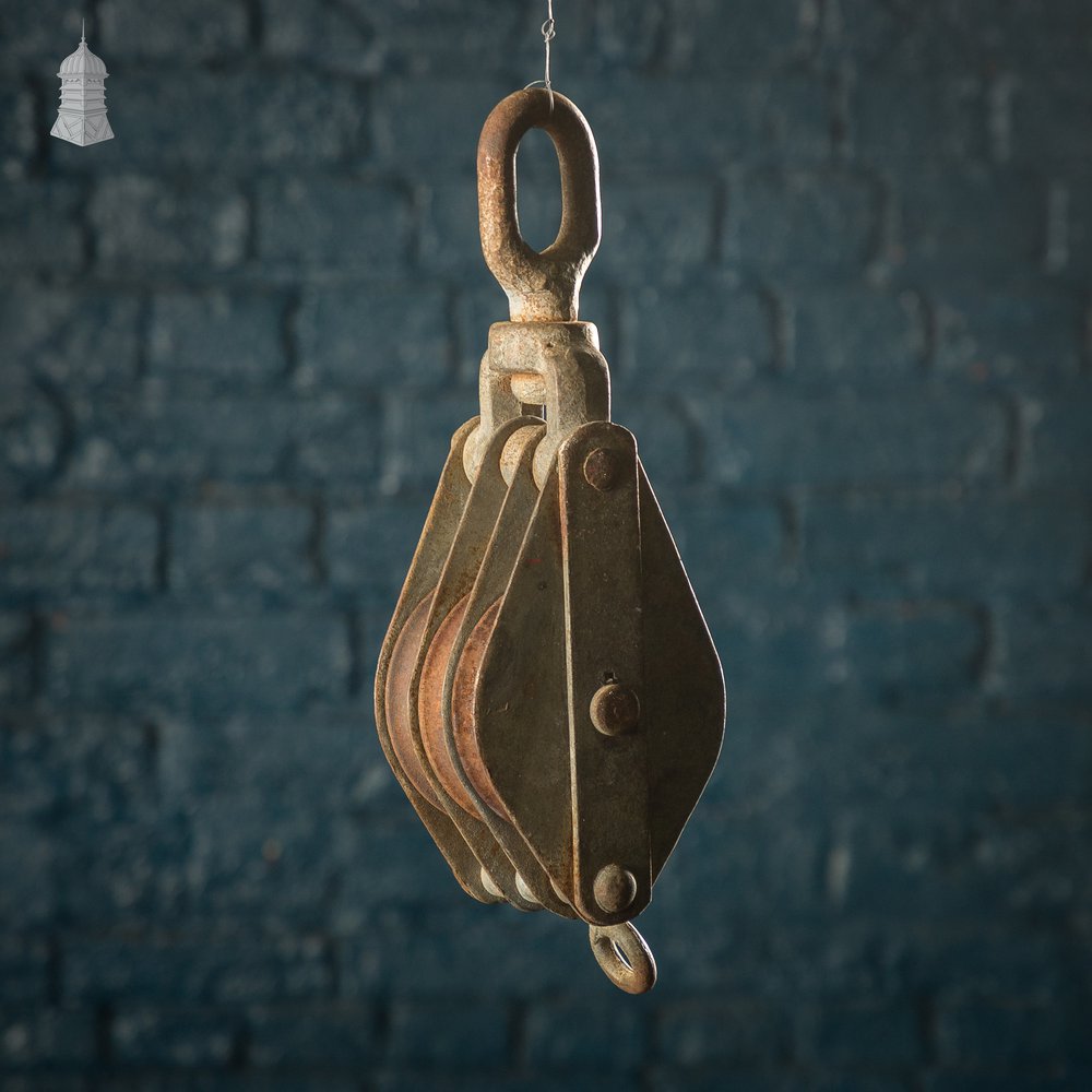 Pulleys, Blocks or Sheave Blocks, Set of 4