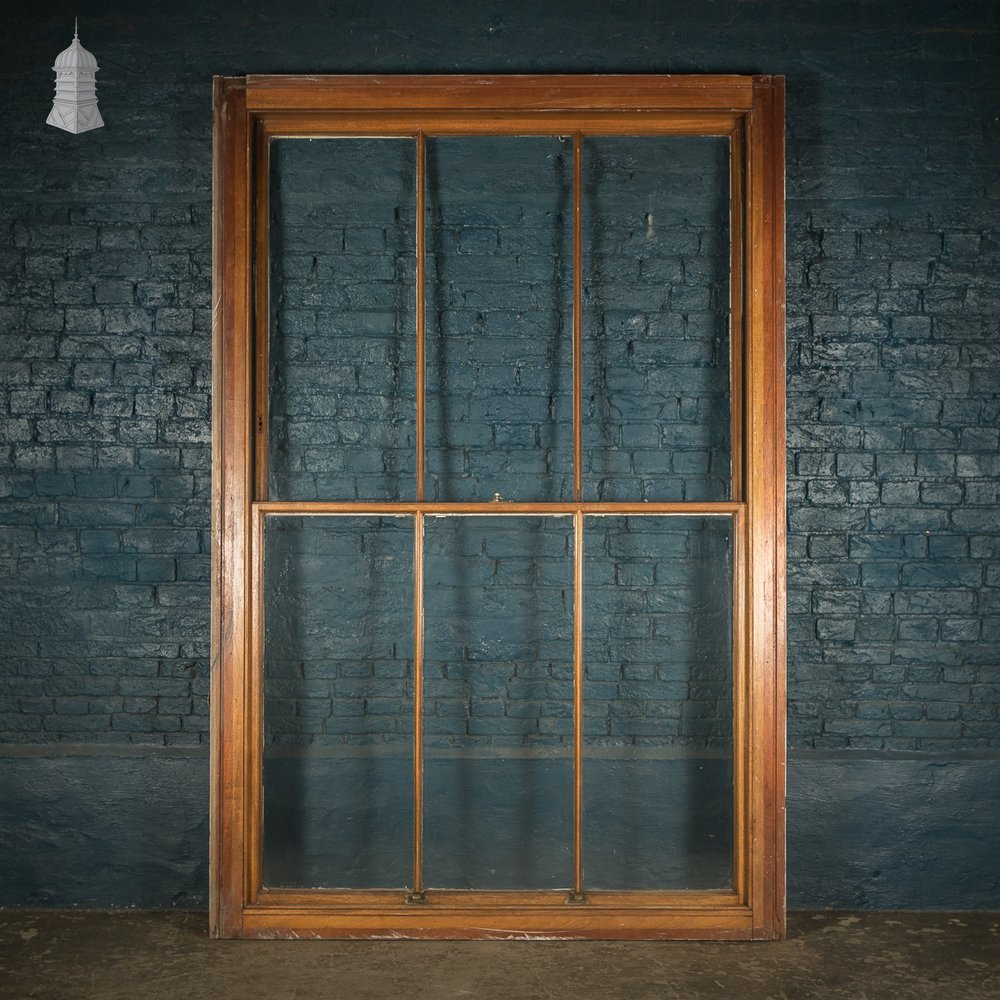 Hardwood Sliding Sash Window, 8ft high, Edwardian