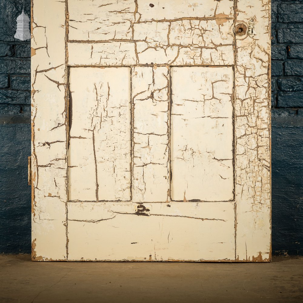 6 Panel Door, Distressed Paint