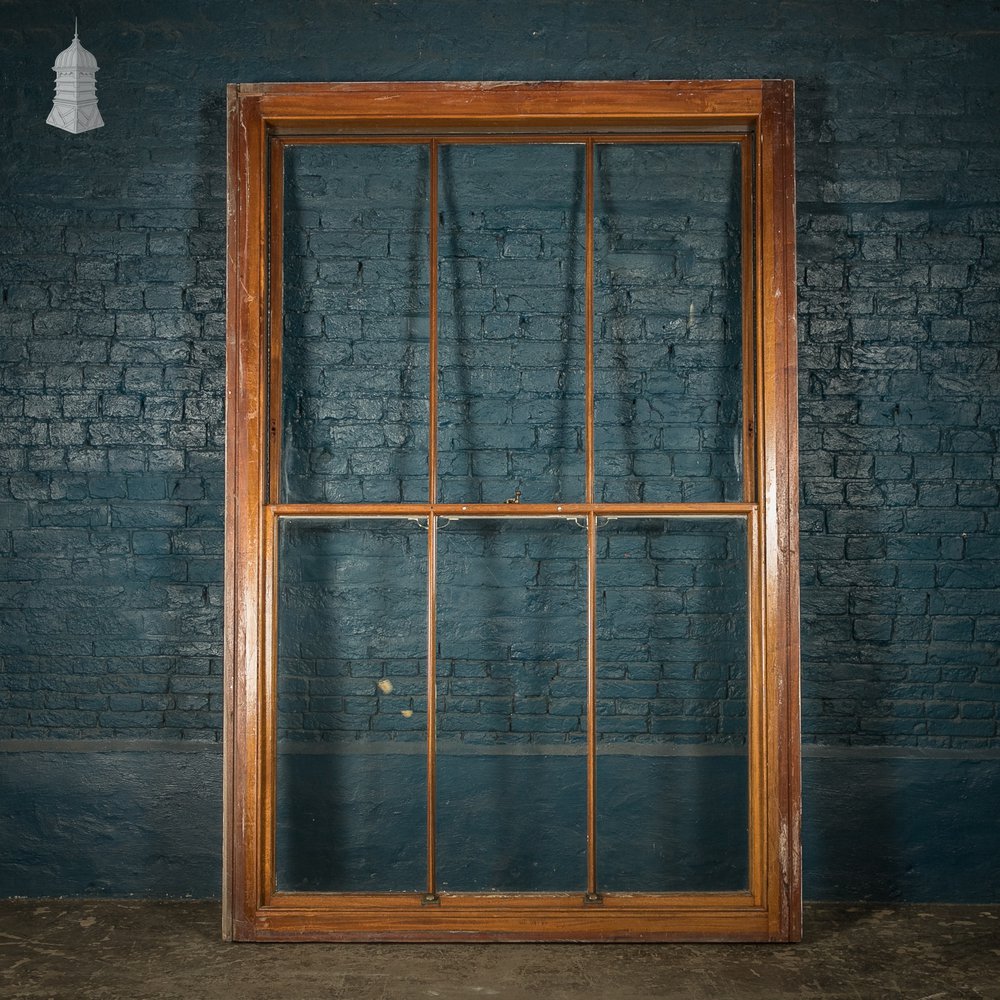 Hardwood Sliding Sash Window, 8ft high, Edwardian