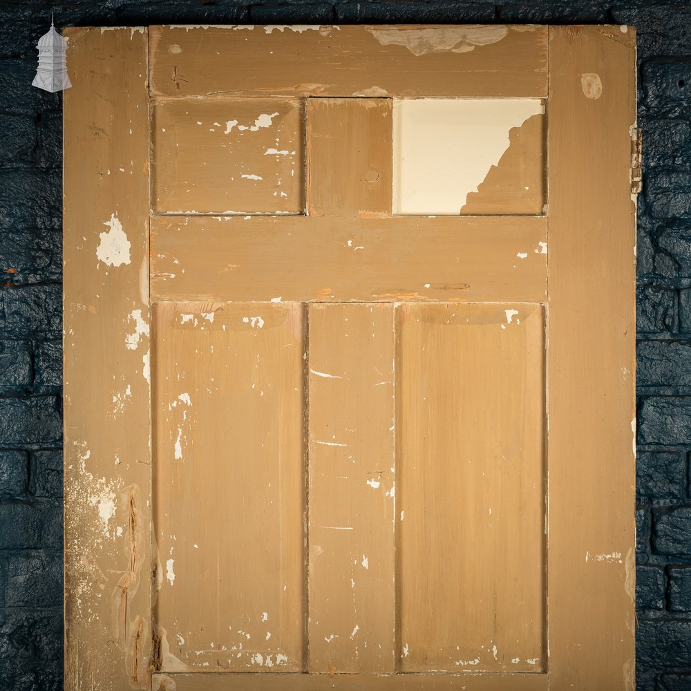 6 Panel Door, Distressed Paint