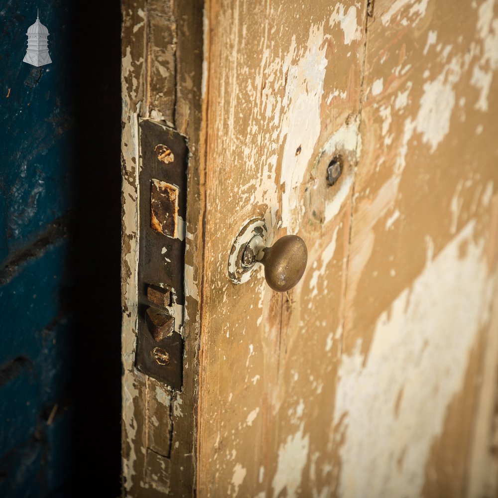 6 Panel Door, Distressed Paint
