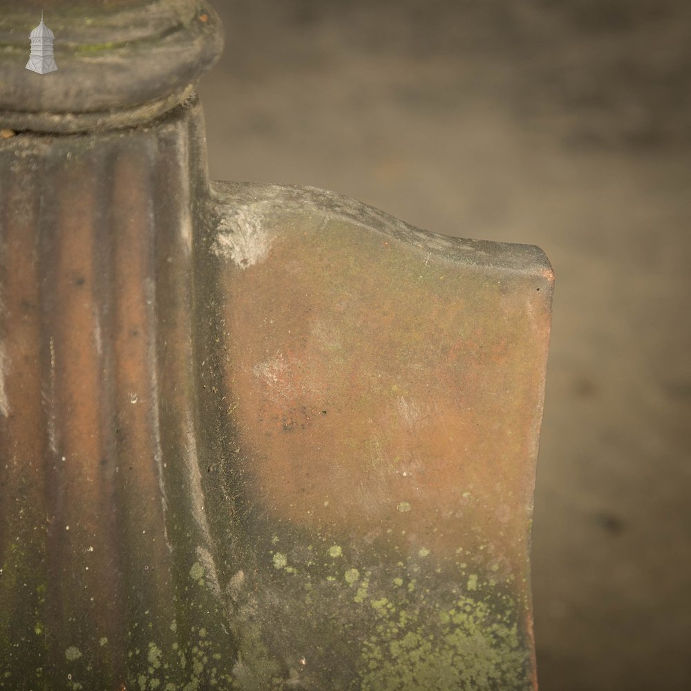 Ridge Tile Finial with Weathered Look