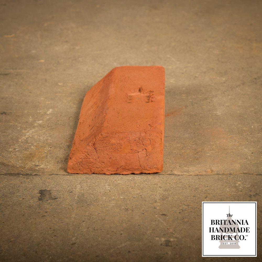 2" Plinth Stretcher Handmade Red Brick, Period Style Plinth Bricks