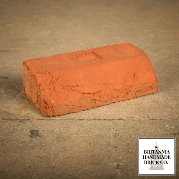 2 3/4" Plinth Stretcher Handmade Red Brick, Period Style Plinth Bricks