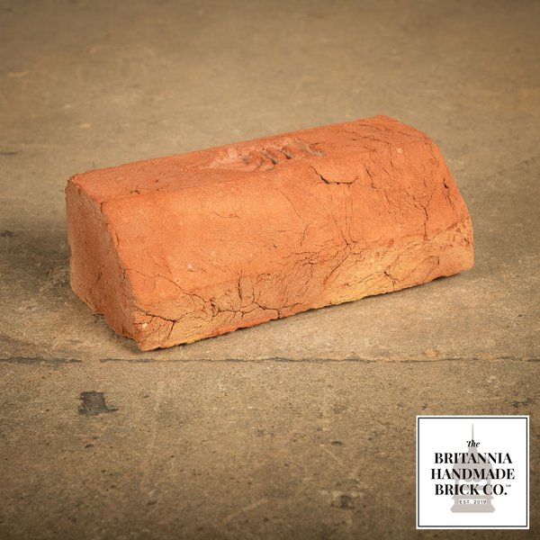 3" Plinth Stretcher Handmade Red Brick, Period Style Plinth Bricks