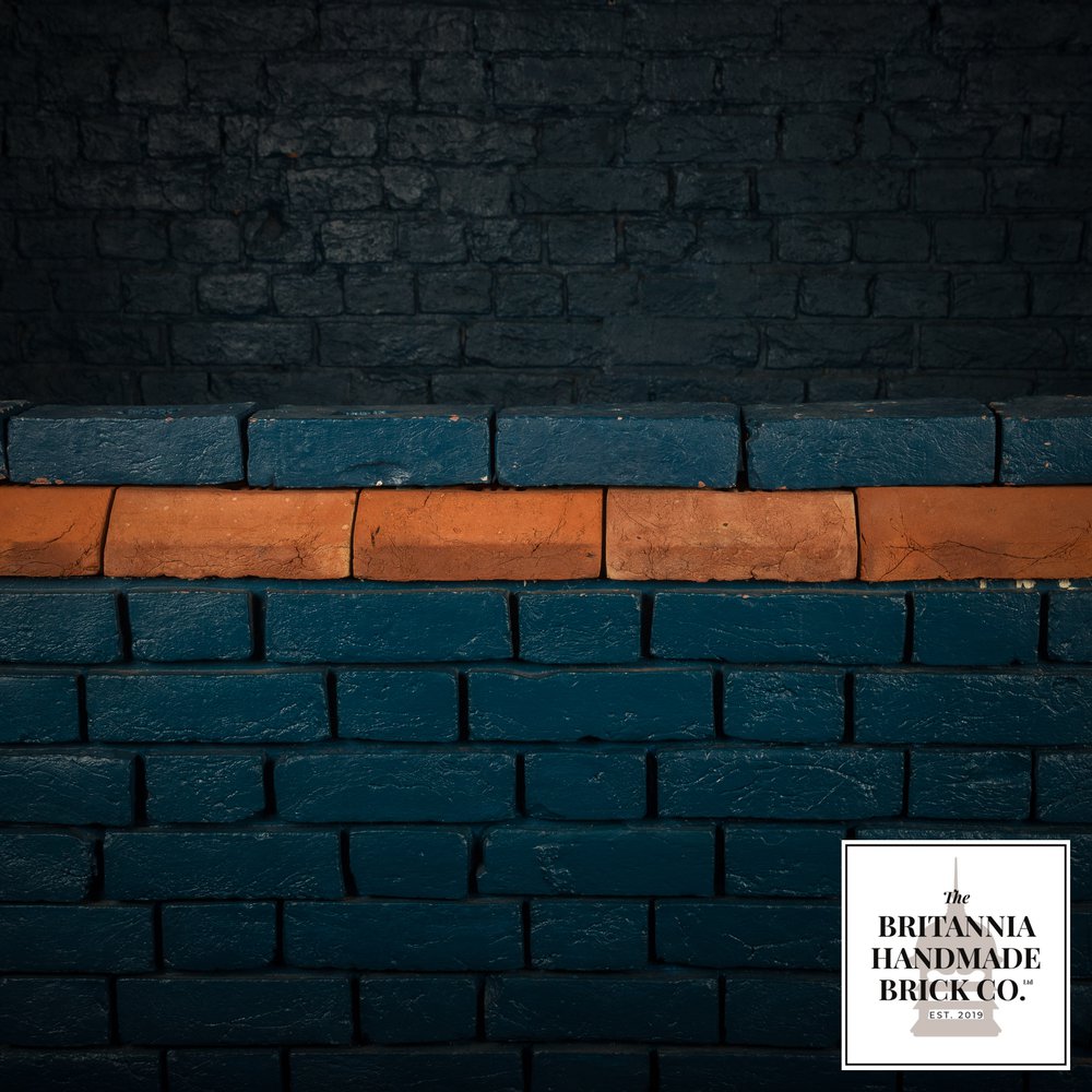 3" Plinth Stretcher Handmade Red Brick, Period Style Plinth Bricks