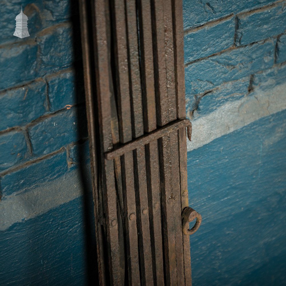 Security Concertina Shutters, Pair of Victorian Wrought Iron gates with Arrowhead Finials