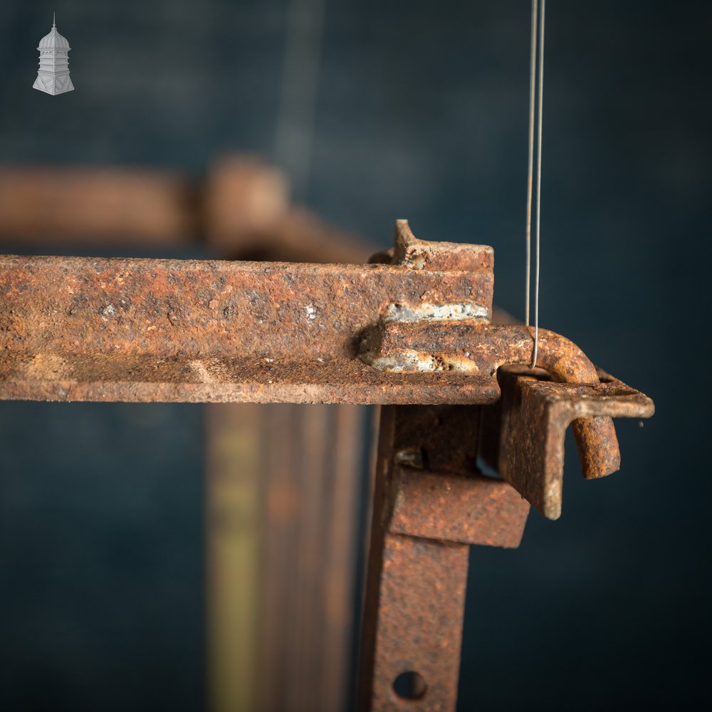 Iron Hay Rack, Large Bygone Animal Feeder