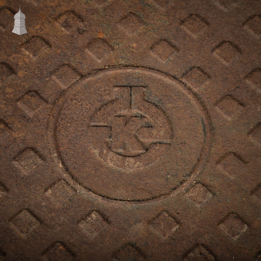 Klargester Access Cover, Reclaimed Cast Iron