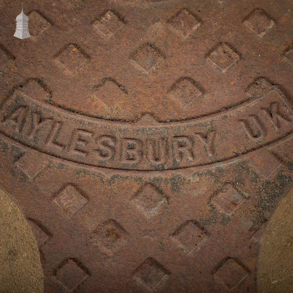 Klargester Access Cover, Reclaimed Cast Iron