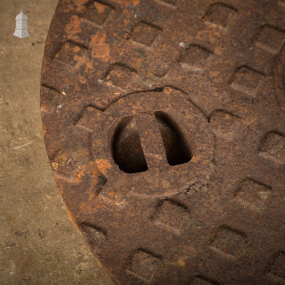 Klargester Access Cover, Reclaimed Cast Iron