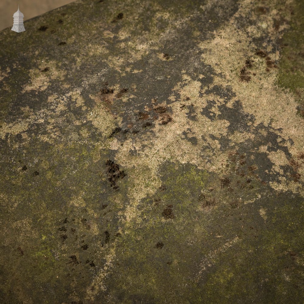 Sandstone Pier Caps, Large Pair