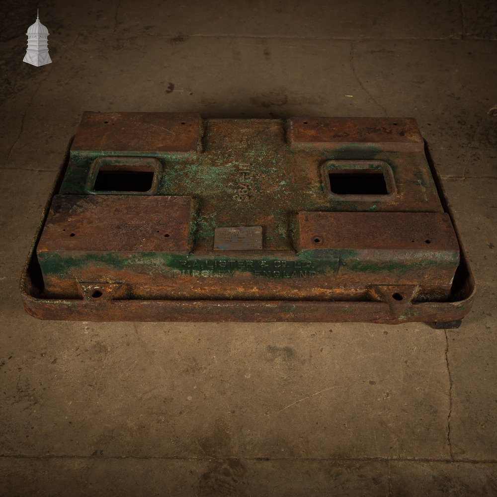 Industrial Machine Base by R. A. Lister & Co, Cast Iron