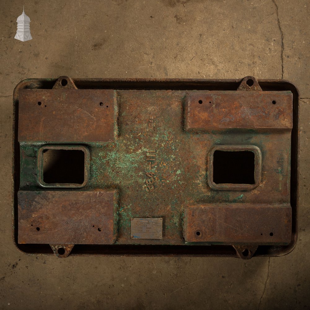 Industrial Machine Base by R. A. Lister & Co, Cast Iron
