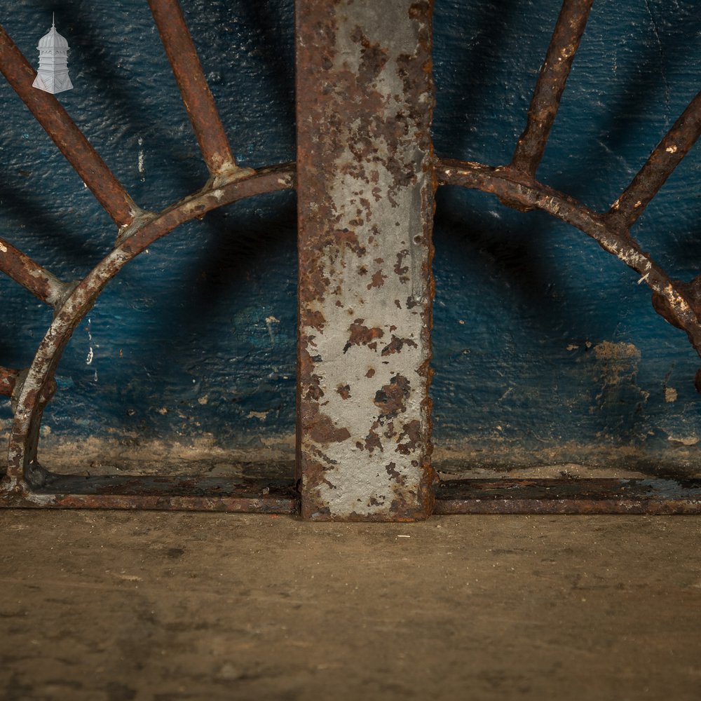 Sunburst Driveway Gates, Pair of Victorian Entrance Gates