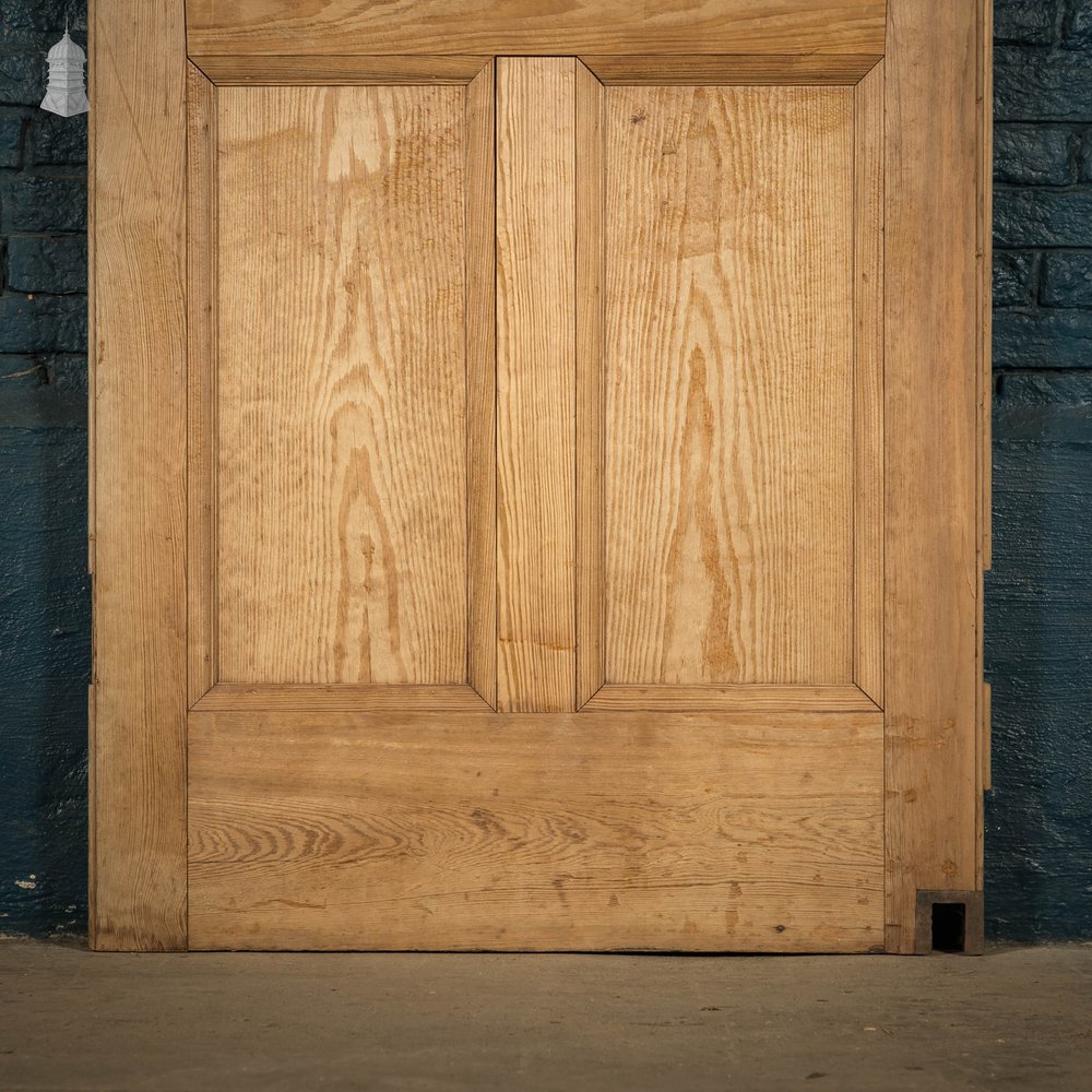 Half Glazed Door, 6 Panel Pine