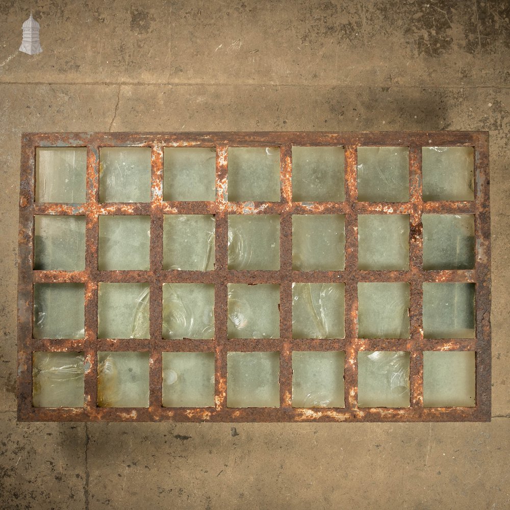 Reclaimed Pavement Skylight, 24 Panel