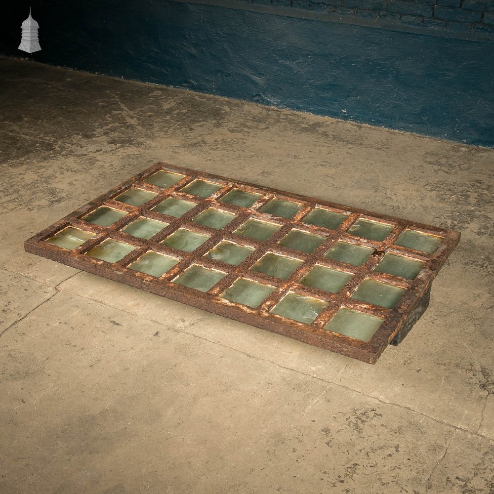 Reclaimed Pavement Skylight, 24 Panel