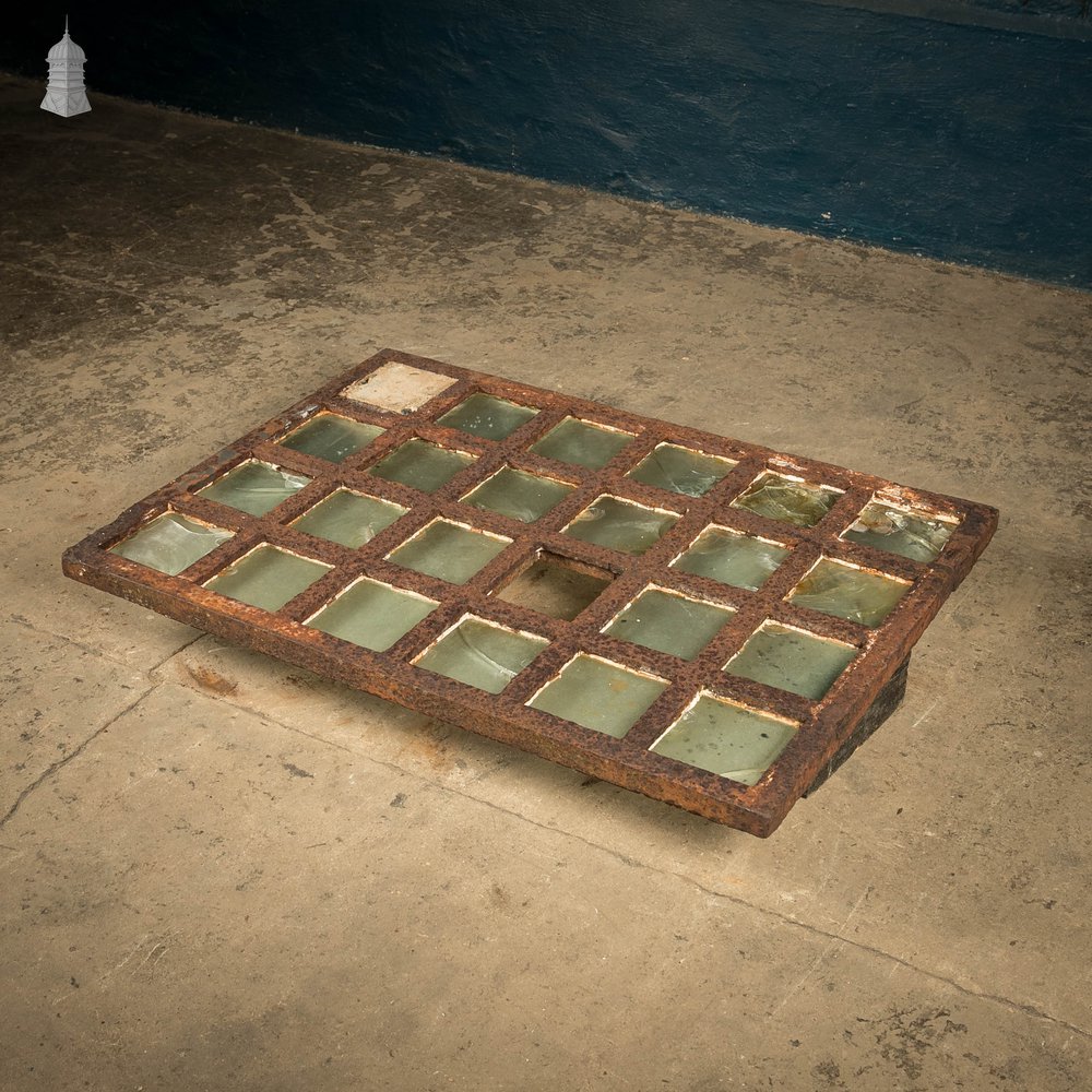 Reclaimed Pavement Skylight, 24 Panel