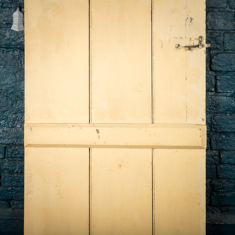 Reclaimed 3 Plank Door – Distressed Cream Paint