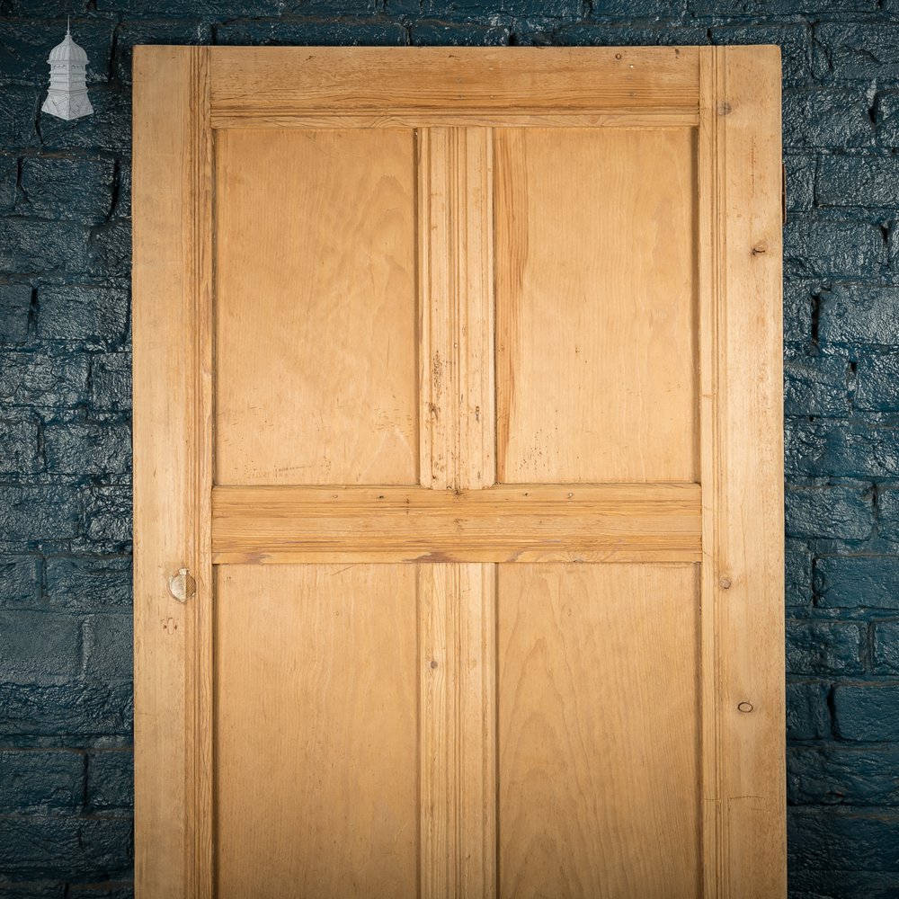 Paneled Pine Door, 6 Panel