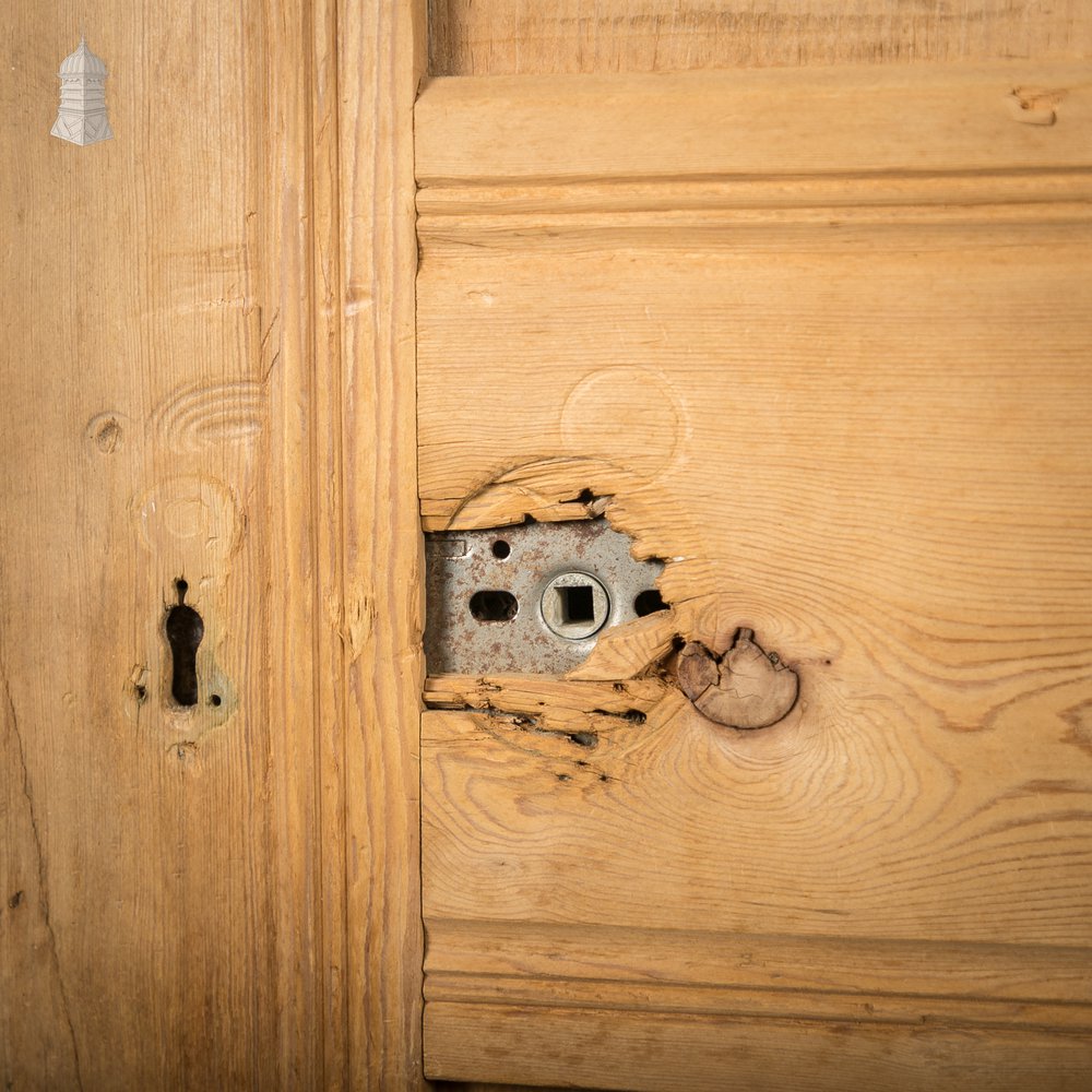 Paneled Pine Door, 6 Panel