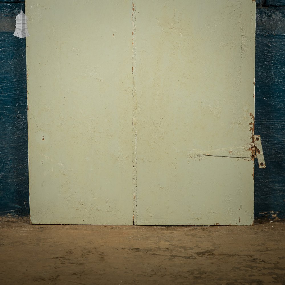 Pine Cupboard Doors, Reclaimed Plank and Ledge, Painted
