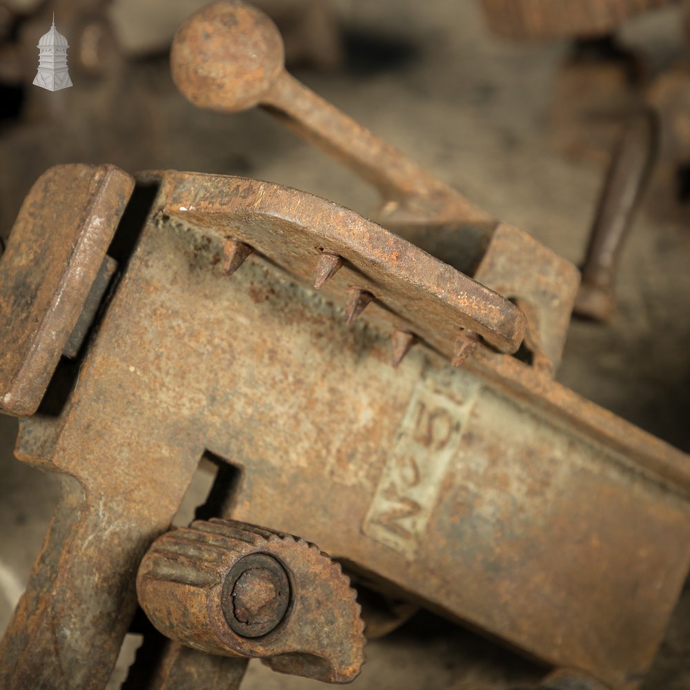 Batch of 11 19th C Carpenters Floorboard Clamps