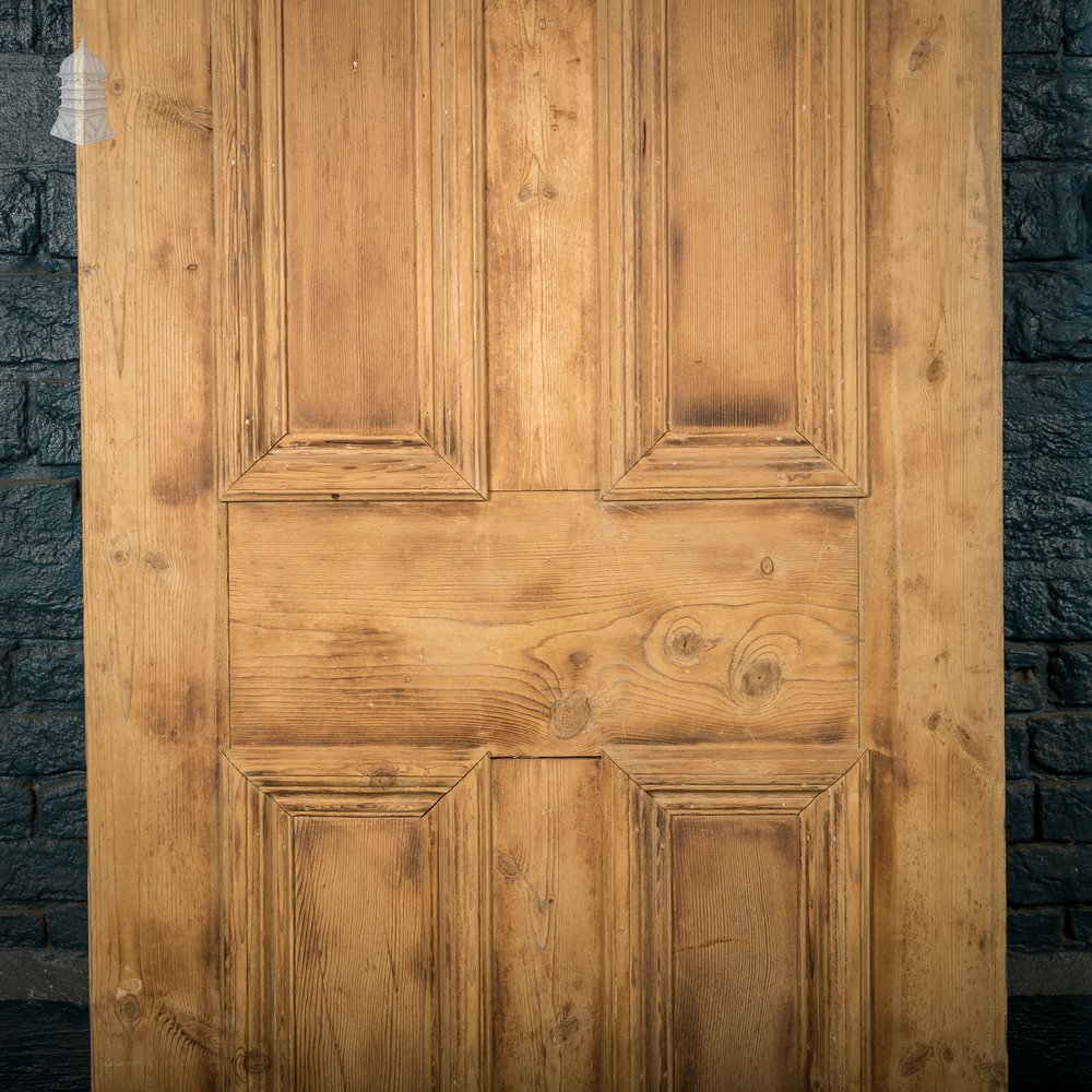 Paneled Pine Door, 5 Panel