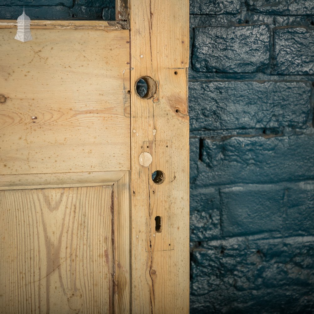 Glazed Paneled Door, 4 Panel, with Letterbox