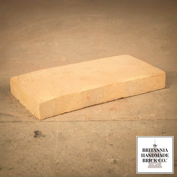 12 x 6" Buff Floor Brick, Period Style Handmade Paver
