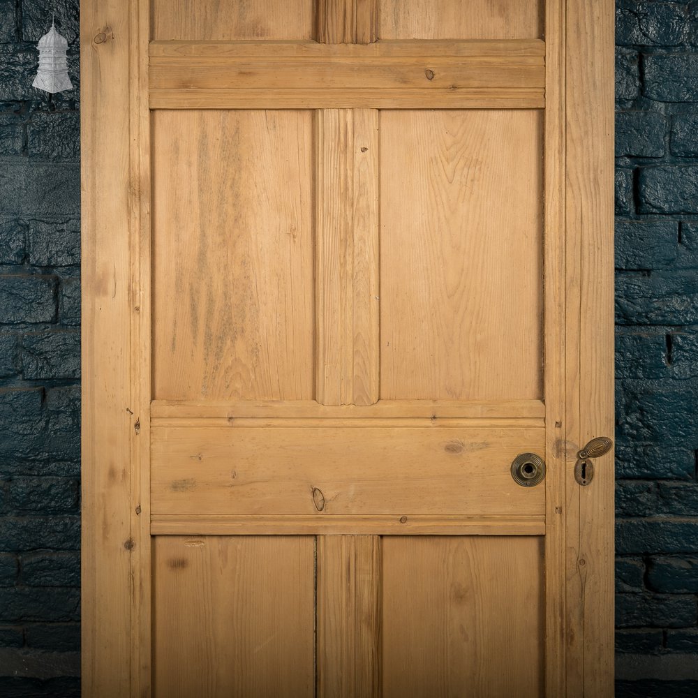 Paneled Pine Door, 6 Panel