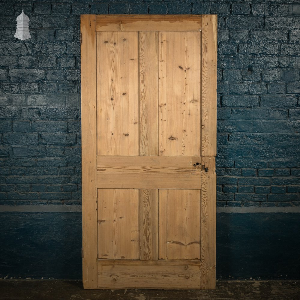 Paneled Pine Door, 4 Panel