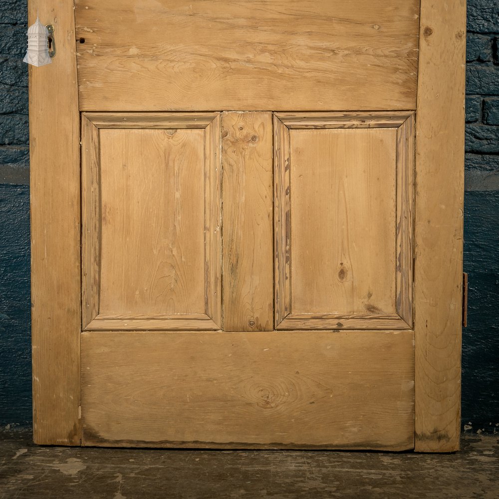 Half Glazed Door, 3 Panel Pine