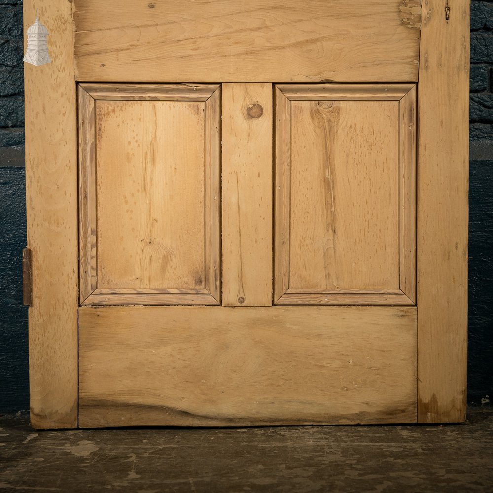 Half Glazed Door, 3 Panel Pine