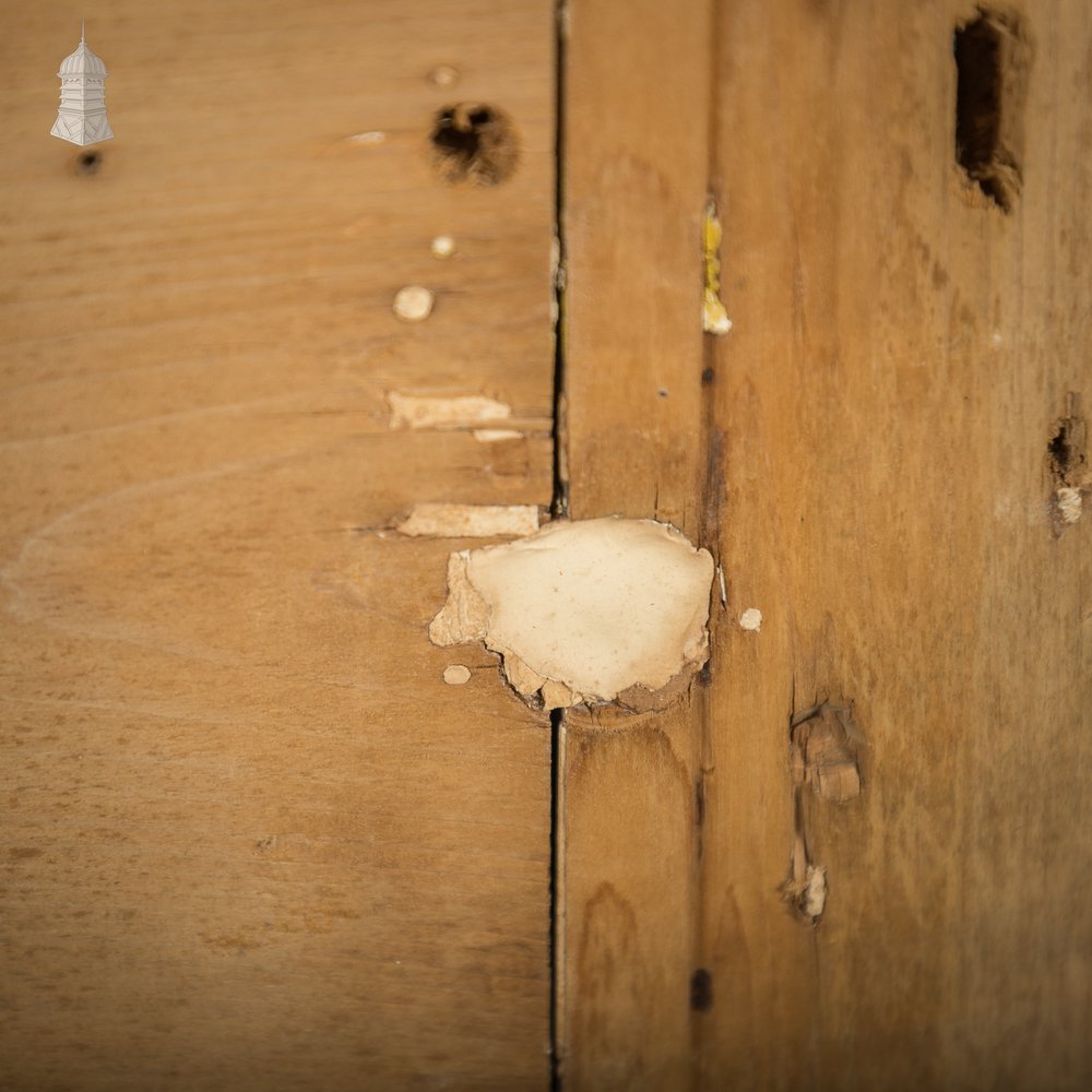 Pine Paneled Door, 4 Panel with moulding