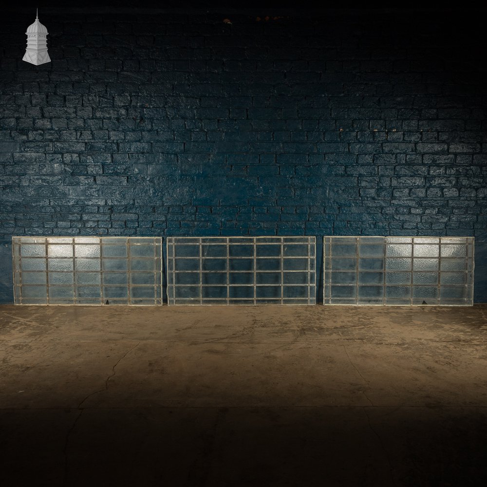 Leaded Glass Panels, Batch of 7