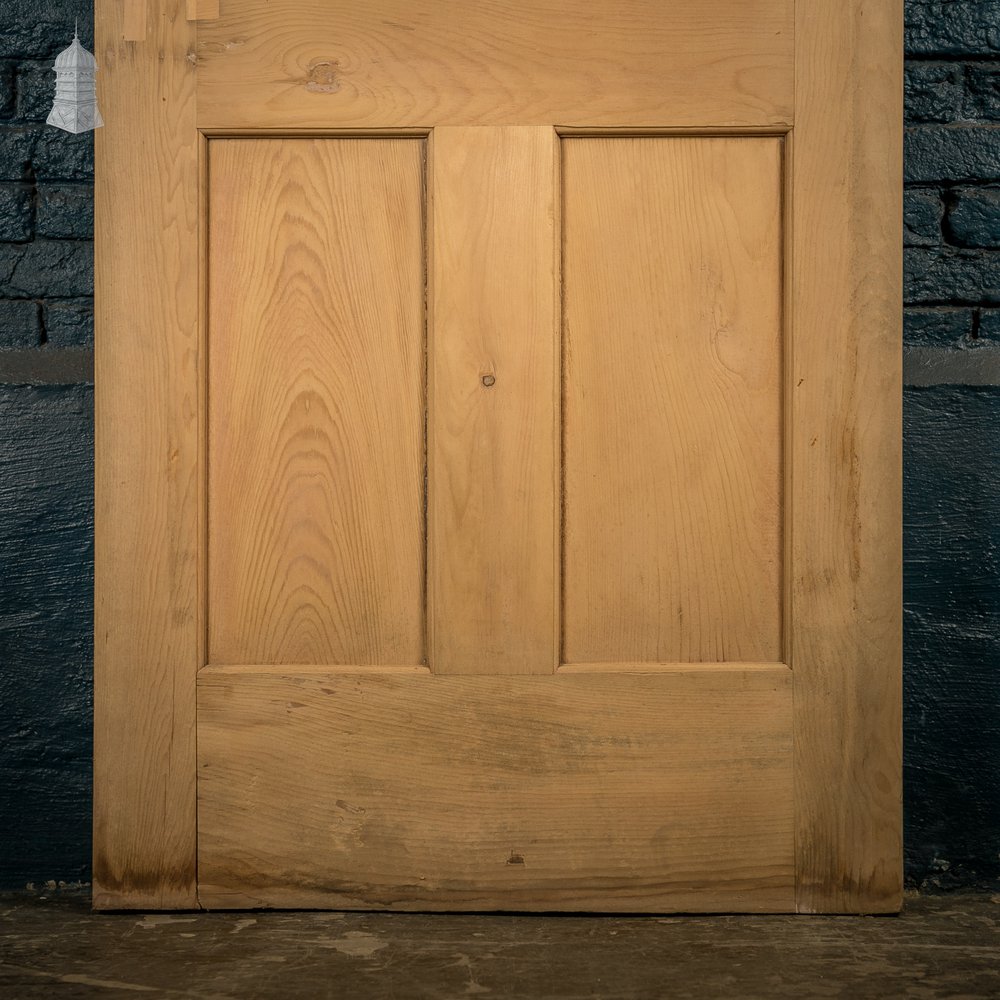 Half Glazed Door, 3 Panel Pine