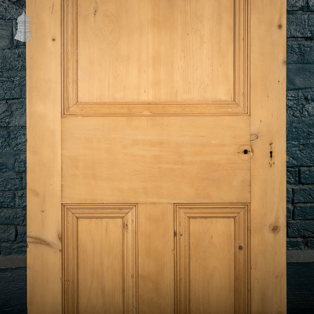 Paneled Pine Door, 4 Panels