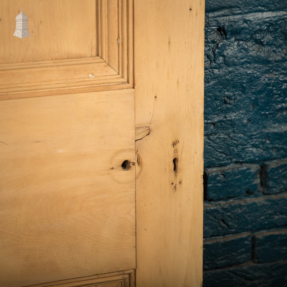 Paneled Pine Door, 4 Panels