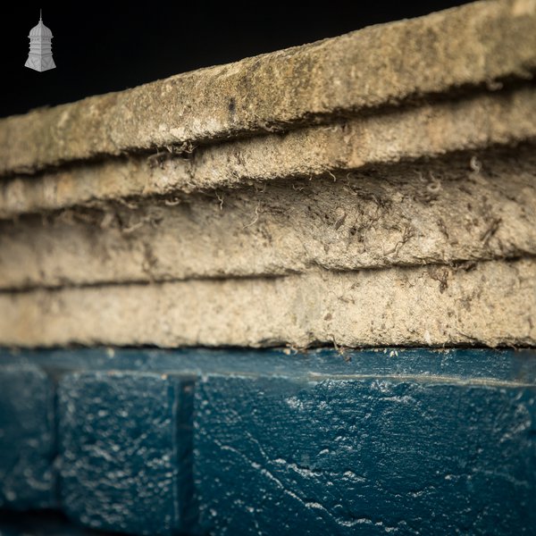 Once-weathered Stone Coping - A Run of 17 Metres