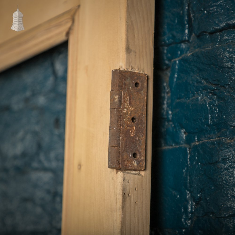 Half Glazed Door, Pine 3 Panel