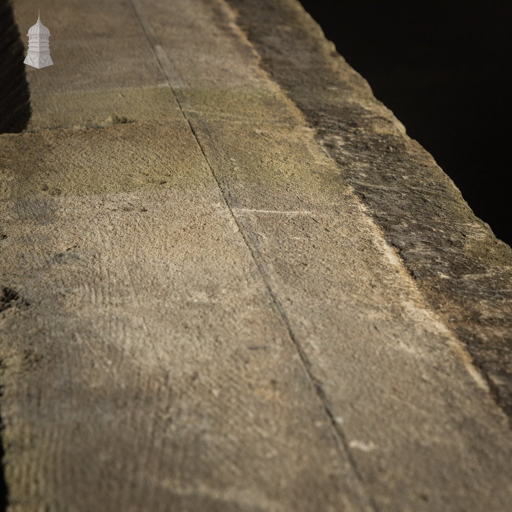 Once-weathered Stone Coping - A Run of 17 Metres