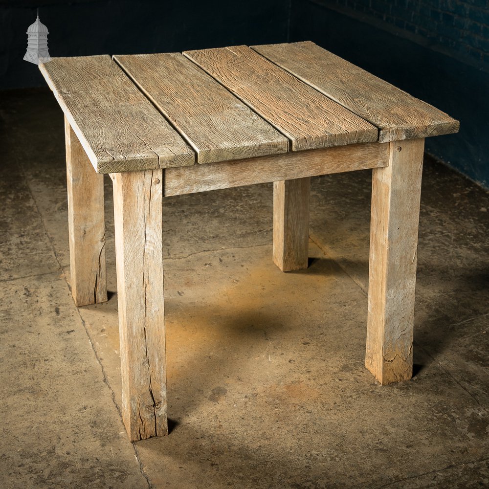 Rustic Silvered Oak Table